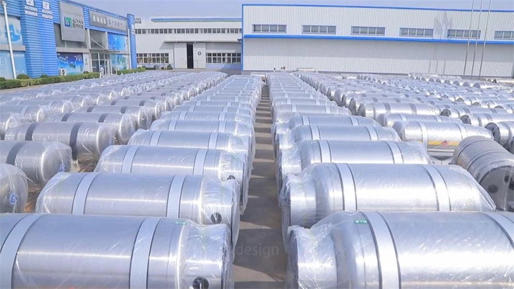 500L Hydrogen Cylinder Manufacturers Composite Gas LNG Fuel Tanks Argon Gas Cylinder