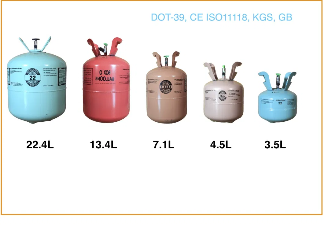 17L/34L Disposable Cylinder Capacity for Carbon Dioxide Calibration Gas