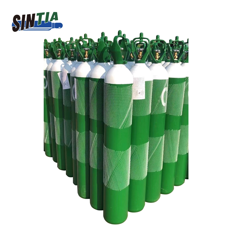 Medical & Industrial Equipment High Pressure Gas Cylinders for Oxygen N2o CO2 Argon