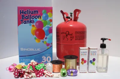 Party-Ballon-Dekoration, 13,4 l Heliumflasche, 30 Ballonflaschen, leere Gasflasche