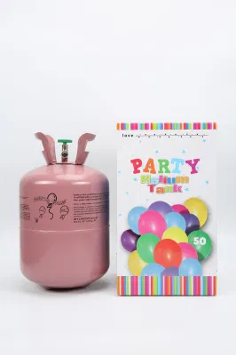 CE-Zertifizierung 13,4 l 27 bar Helium-Gasflasche für 50 Stück Ballons