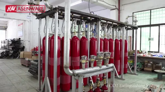 Feuerunterdrückungssystem, Kohlendioxid-Druckentlastung, stabiler CO2-Zylinder