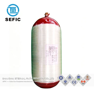 60-Liter-Hochdruck-Erdgasflasche aus hochwertigem Stahl
