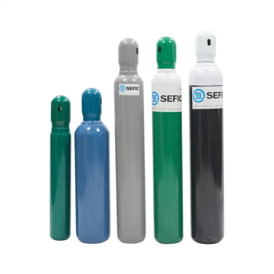 Professionelle Hersteller von Sauerstoffflaschen, medizinische Sauerstoffgasflaschen aus Stahl